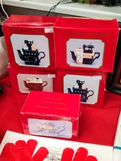 Small Boxed Decorative Ceramic Teapots